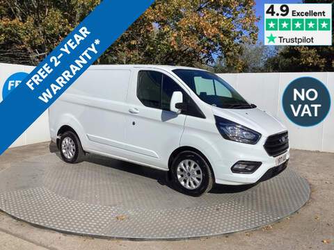 Ford Transit Custom, 300 EcoBlue Limited SWB L/R A/C Euro 6 ** NO VAT**