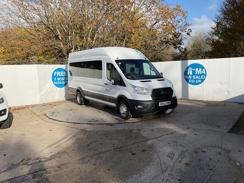 Ford 2.0 460 EcoBlue Leader Minibus Diesel Manual RWD L4 H3 Euro 6 (s/s) (17 Seat, DRW) (130 ps)