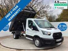 Ford Transit 350 EcoBlue Leader Tipper Euro 6 L=10ft 6" 