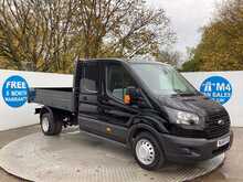 Ford Transit 350 EcoBlue Crewcab Tipper Euro 6 3 seats L=9ft 4" 