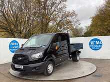 Ford Transit 350 EcoBlue Crewcab Tipper Euro 6 3 seats L=9ft 4" 