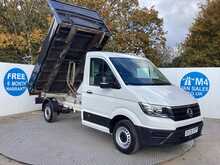 Volkswagen Crafter TDI CR35 Startline MWB Tipper Euro 6 L=11ft 1" 