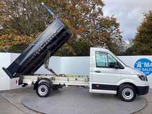 Volkswagen Crafter TDI CR35 Startline MWB Tipper Euro 6 L=11ft 1" 