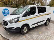 Ford Transit Custom 320 EcoBlue SWB L/R Crewvan A/C Euro 6 