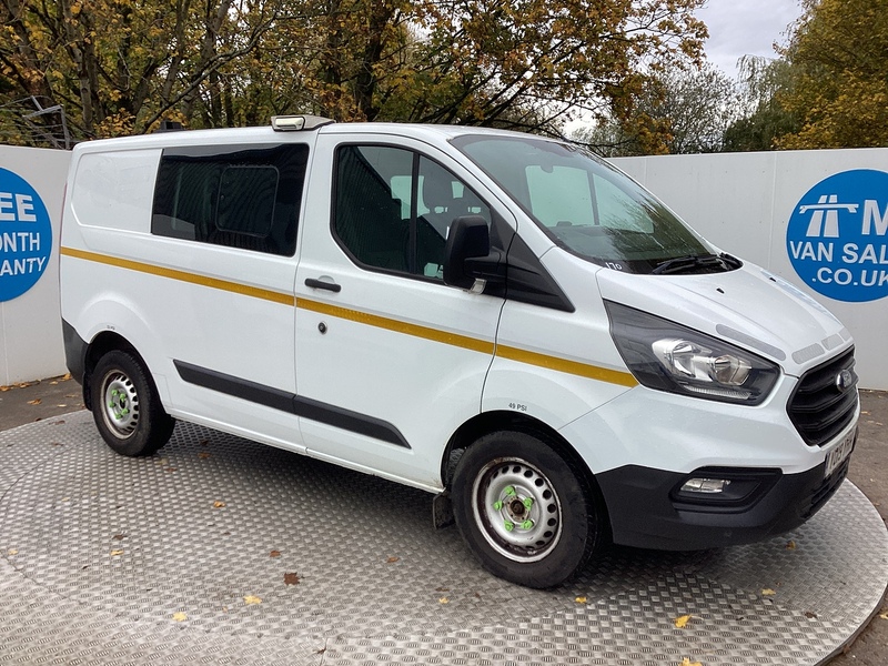 Ford 320 EcoBlue SWB L/R Crewvan A/C Euro 6