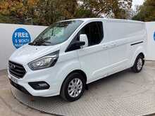 Ford Transit Custom 300 EcoBlue Limited LWB L/R A/C Euro 6 ** NO VAT** 