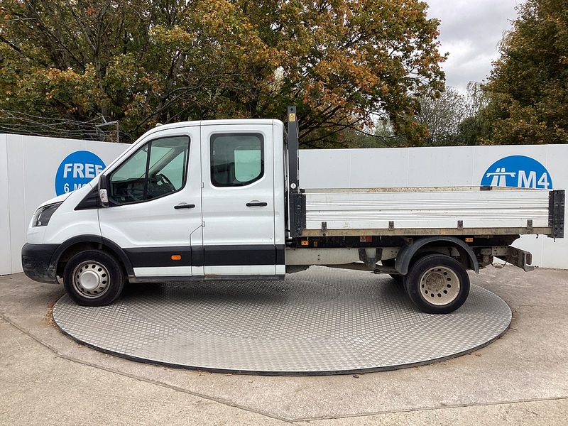 Ford 350 EcoBlue Leader Crewcab Tipper Euro 6 L=9ft 3