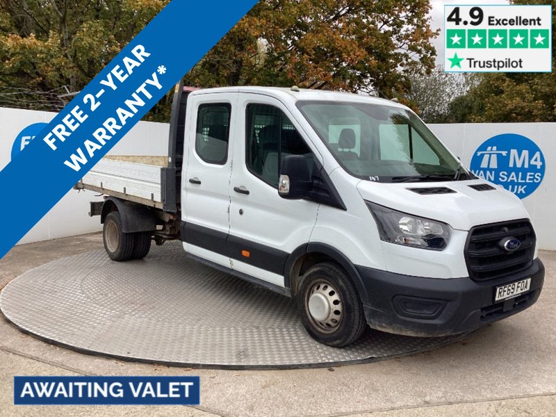 Ford 350 EcoBlue Leader Crewcab Tipper Euro 6 L=9ft 3
