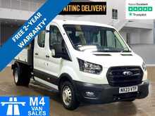 Ford Transit 350 Crewcab Tipper Euro 6 L=9FT 3" 7 SEATS 