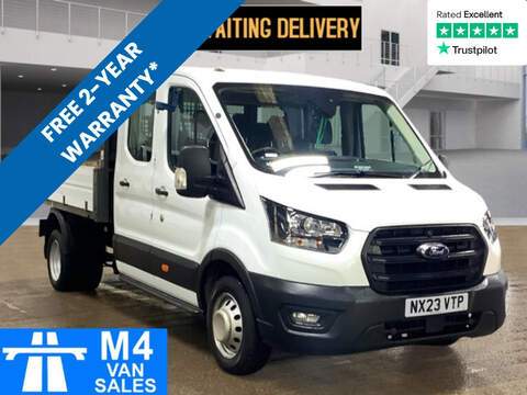 Ford Transit, 350 Crewcab Tipper Euro 6 L=9FT 3" 7 SEATS