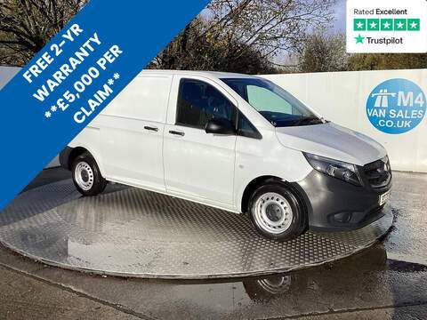 Mercedes Vito, 110 CDI SWB Pure L/R A/C Euro 6
