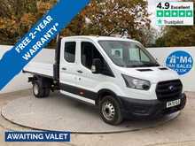 Ford Transit 350 EcoBlue Leader C/C L9FT3" Euro 6 **NO VAT** 