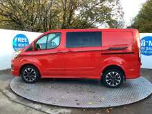 Ford Transit Custom 320 EcoBlue Sport SWB L/R C/C A/C Euro 6 *NO VAT* 