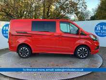 Ford Transit Custom 320 EcoBlue Sport SWB L/R C/C A/C Euro 6 *NO VAT* 
