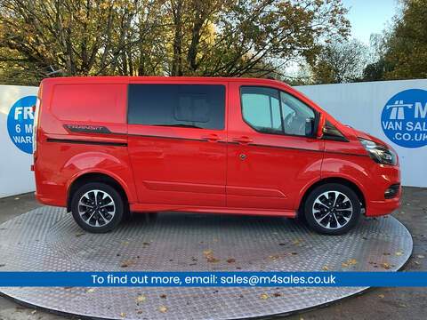 Ford Transit Custom, 320 EcoBlue Sport SWB L/R C/C A/C Euro 6 *NO VAT*