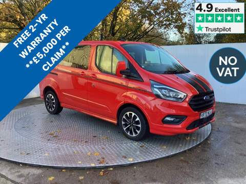 Ford Transit Custom, 320 EcoBlue Sport SWB L/R C/C A/C Euro 6 *NO VAT*