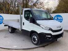 Iveco Daily TD 14V 35C 3450 Dropside Euro 6 **NO VAT** L=14ft 