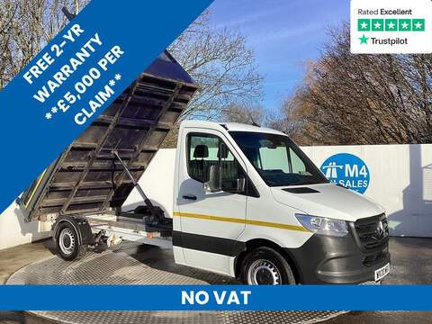 Mercedes Sprinter, 314 CDI LWB Tipper Euro 6 **NO VAT** L=11ft 6"