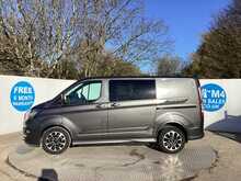 Ford Transit Custom 320 EcoBlue Sport Crewcab Euro 6 **NO VAT** 