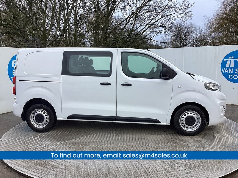 Peugeot BlueHDi 1000 Professional MWB CREWVAN A/C Premium + Euro 6
