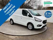 Ford Transit Custom 280 EcoBlue Limited SWB L/R A/C Euro 6 