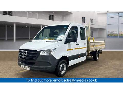 Mercedes Sprinter, 315 CDI Crewcab Tipper Euro 6 
