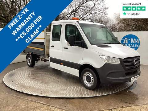 Mercedes Sprinter, 315 CDI Crewcab Dropside Euro 6 L=11ft 5"  
