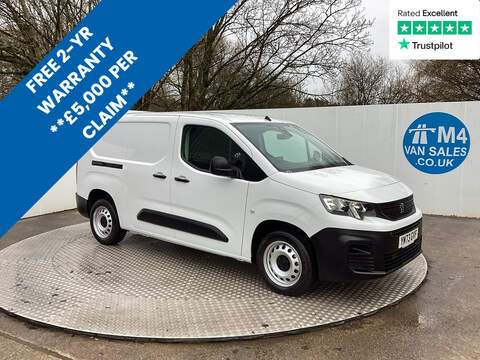 Peugeot Partner, BlueHDi 850 Professional Premium + Crewcab LWB A/C Euro 6