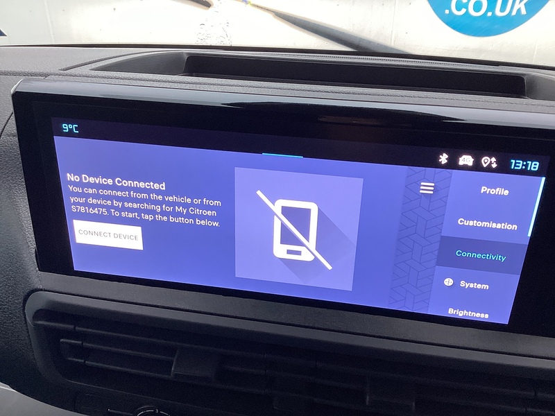 Citroen BlueHDi Enterprise MWB A/C Euro 6