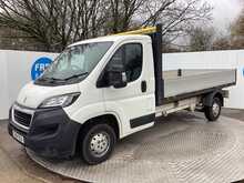 Peugeot Boxer BlueHDi 335 LWB Dropside A/C Euro 6 L=12ft 1" 