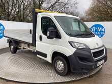 Peugeot Boxer BlueHDi 335 LWB Dropside A/C Euro 6 L=12ft 1" 