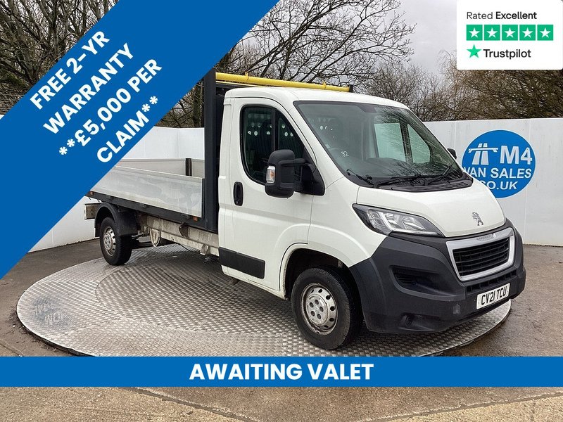 Peugeot BlueHDi 335 LWB Dropside A/C Euro 6 L=12ft 1