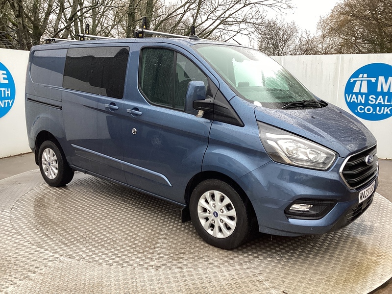 Ford 320 EcoBlue Limited SWB L/R Crewcab Euro 6 **NO VAT**