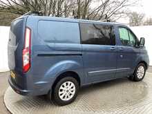 Ford Transit Custom 320 EcoBlue Limited SWB L/R Crewcab Euro 6 **NO VAT** 