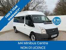 Ford Transit TDCi 350 14 Seat Minibus 