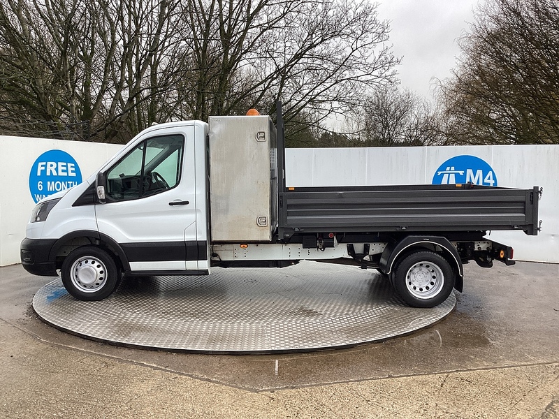 Ford 350 EcoBlue Leader LWB Tipper WIth Toolbox Euro 6 L=9FT 6