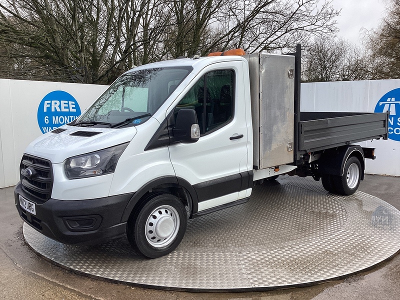 Ford 350 EcoBlue Leader LWB Tipper WIth Toolbox Euro 6 L=9FT 6