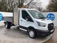 Ford Transit 350 EcoBlue Leader LWB Tipper WIth Toolbox Euro 6 L=9FT 6" 