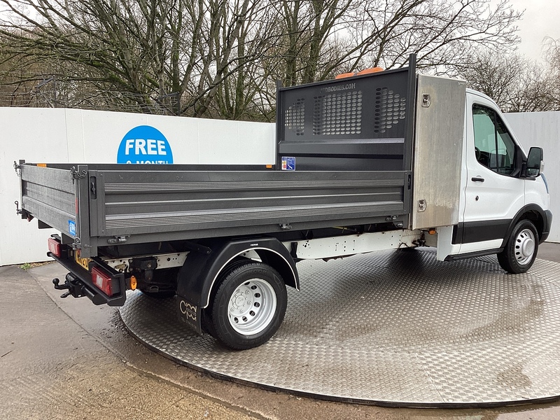 Ford 350 EcoBlue Leader LWB Tipper WIth Toolbox Euro 6 L=9FT 6