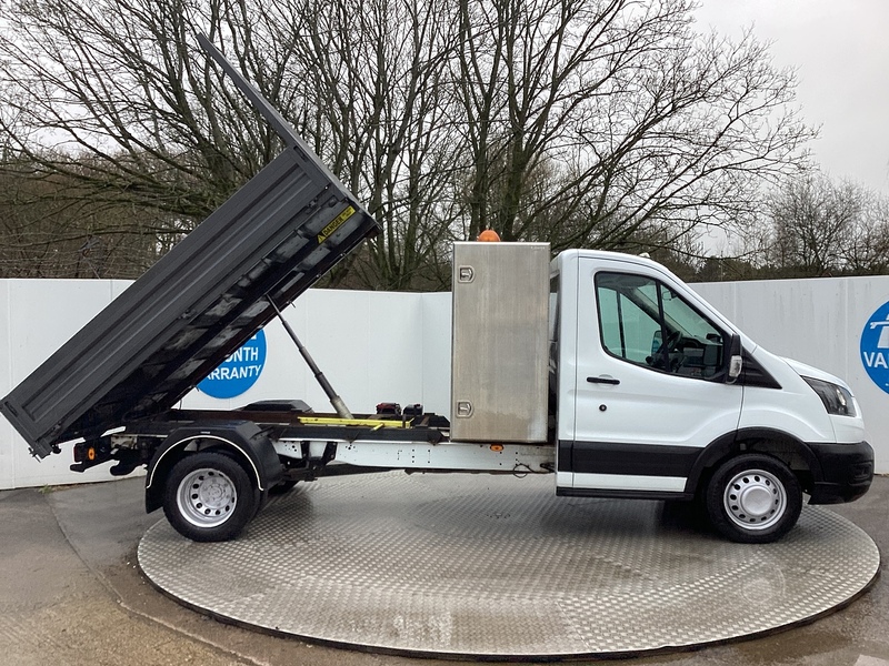 Ford 350 EcoBlue Leader LWB Tipper WIth Toolbox Euro 6 L=9FT 6