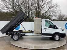 Ford Transit 350 EcoBlue Leader LWB Tipper WIth Toolbox Euro 6 L=9FT 6" 