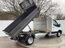 Ford Transit 350 EcoBlue Leader LWB Tipper WIth Toolbox Euro 6 L=9FT 6" 