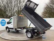 Ford Transit 350 EcoBlue Leader LWB Tipper WIth Toolbox Euro 6 L=9FT 6" 