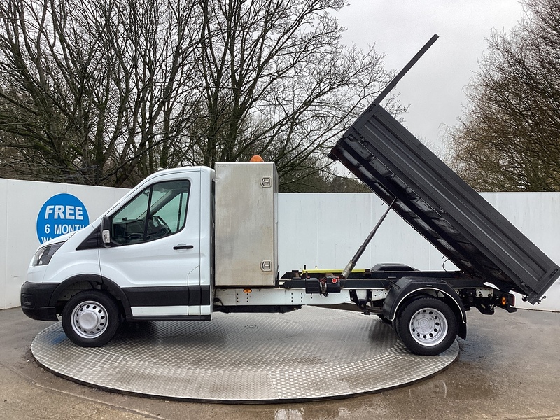 Ford 350 EcoBlue Leader LWB Tipper WIth Toolbox Euro 6 L=9FT 6