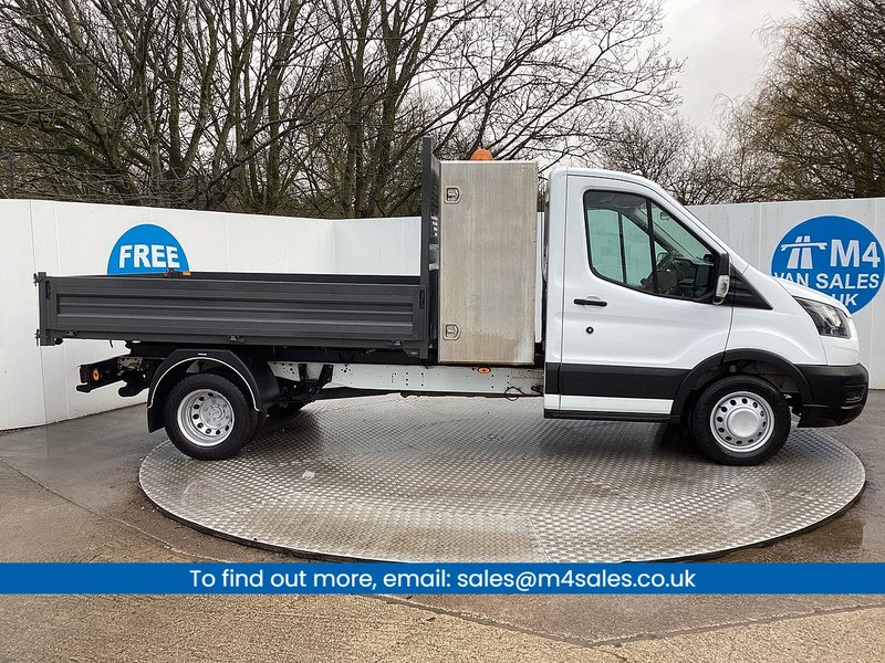 Ford 350 EcoBlue Leader LWB Tipper WIth Toolbox Euro 6 L=9FT 6