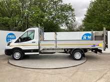 Ford Transit 350 EcoBlue Leader Dropside Tail Lift 14ft 2" Euro 6 **NEW WETBELT** 