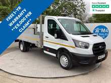 Ford Transit 350 EcoBlue Leader Dropside Tail Lift 14ft 2" Euro 6 **NEW WETBELT** 