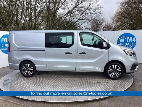 Renault Trafic, dCi Blue LL30 Extra Sport L/R Crewcab A/C Euro 6