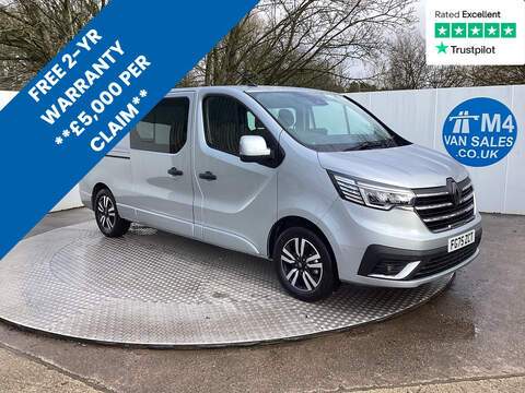 Renault Trafic, dCi Blue LL30 Extra Sport L/R Crewcab A/C Euro 6