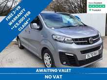 Vauxhall Vivaro Turbo D 3100 Sportive LWB L/R Euro 6 **NO VAT** 